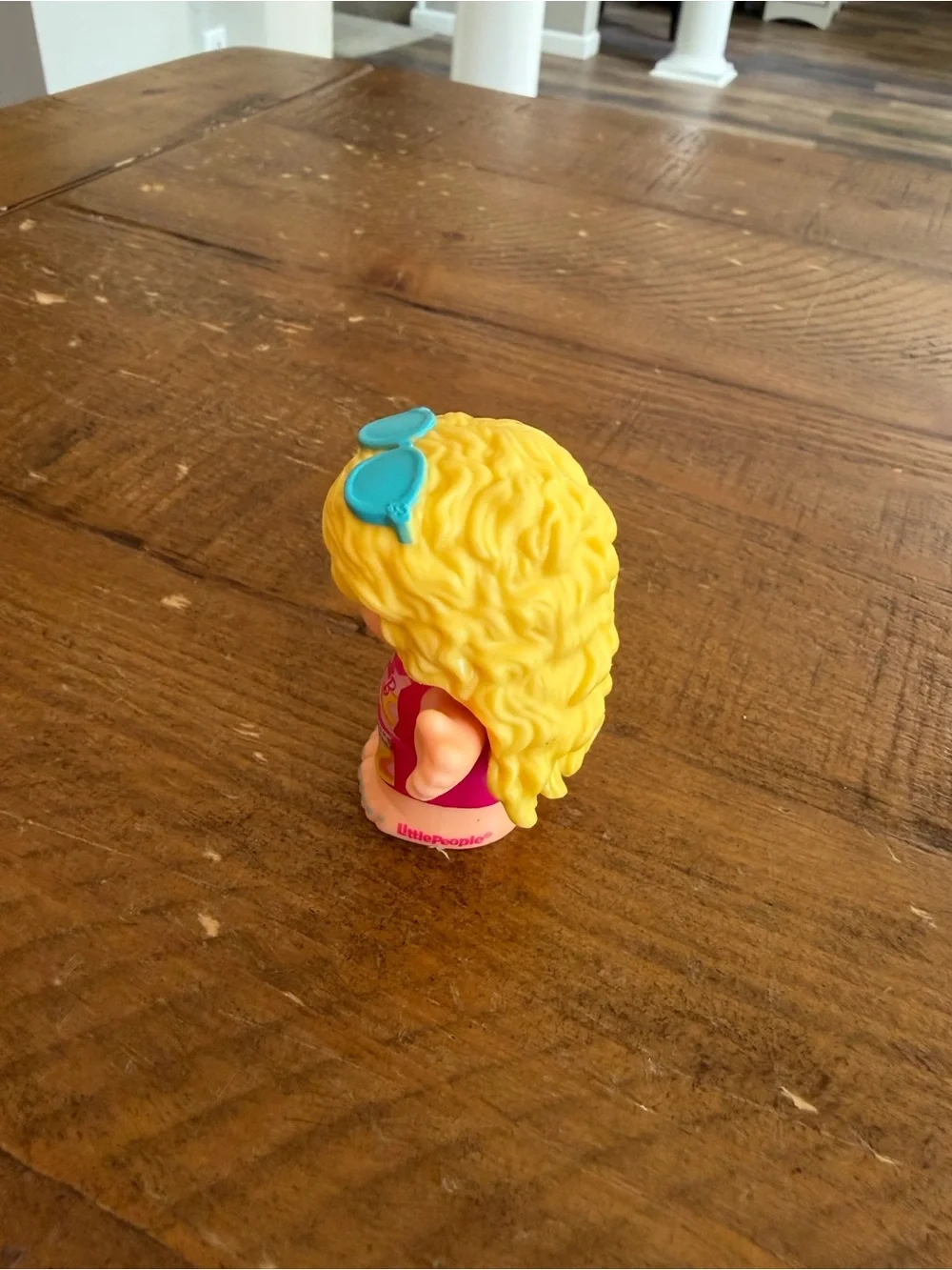 Fisher Price Little People swimsuit Barbie  as is